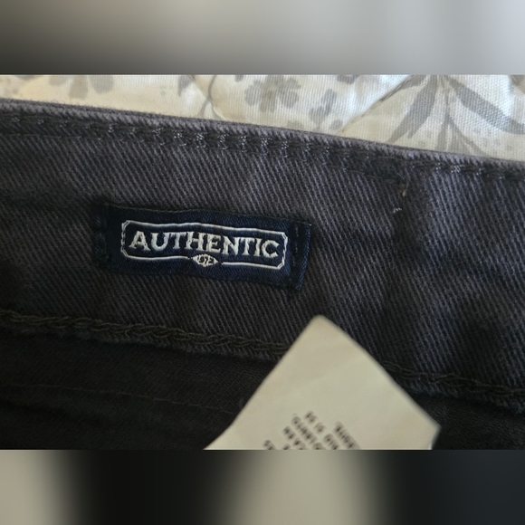 Buffalo Slim Ash Men's Twill Pants in Authentic Charcoal Gray - Picture 9 of 10